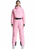Aterland Women's One-Piece Ski Suit – Waterproof & Windproof Snowsuit