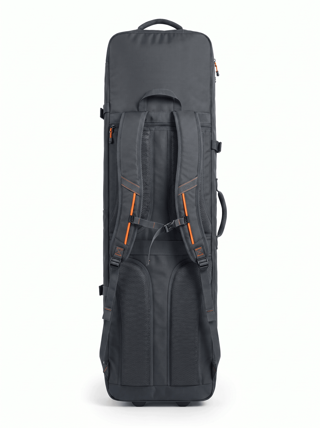 Aterland Rolling Ski Travel Bag with Backpack Straps