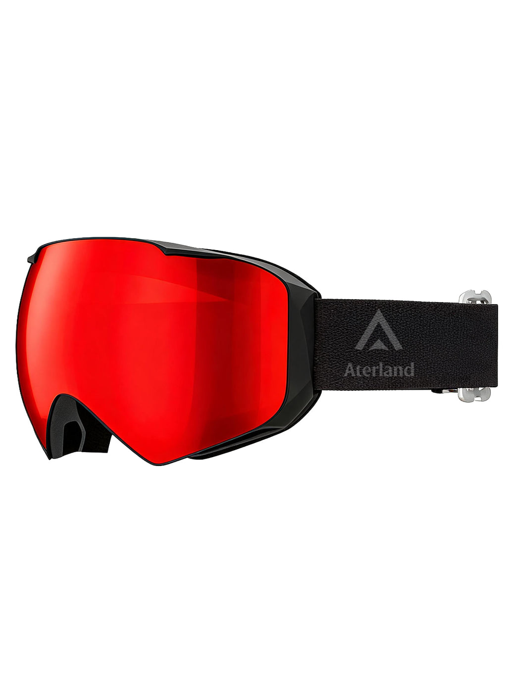 Aterland Ski Snowboard Goggles – UV400, OTG Design with Adjustable Strap