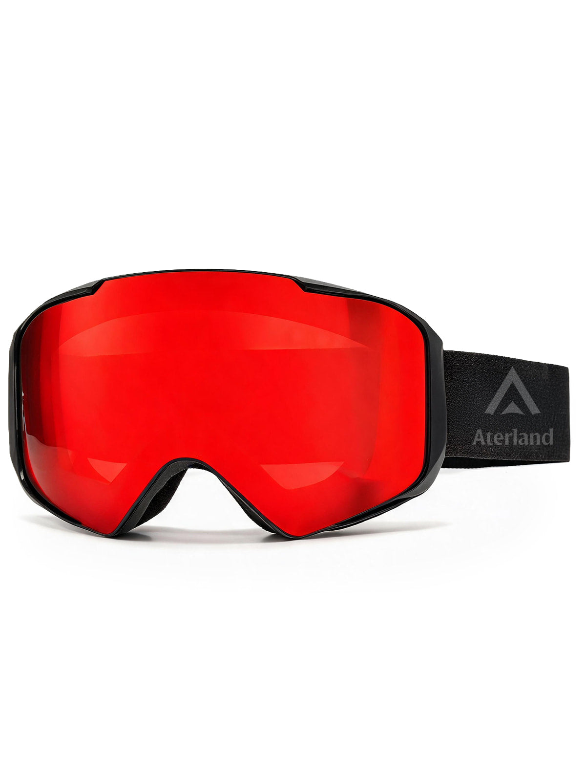 Aterland Ski Snowboard Goggles – UV400, OTG Design with Adjustable Strap