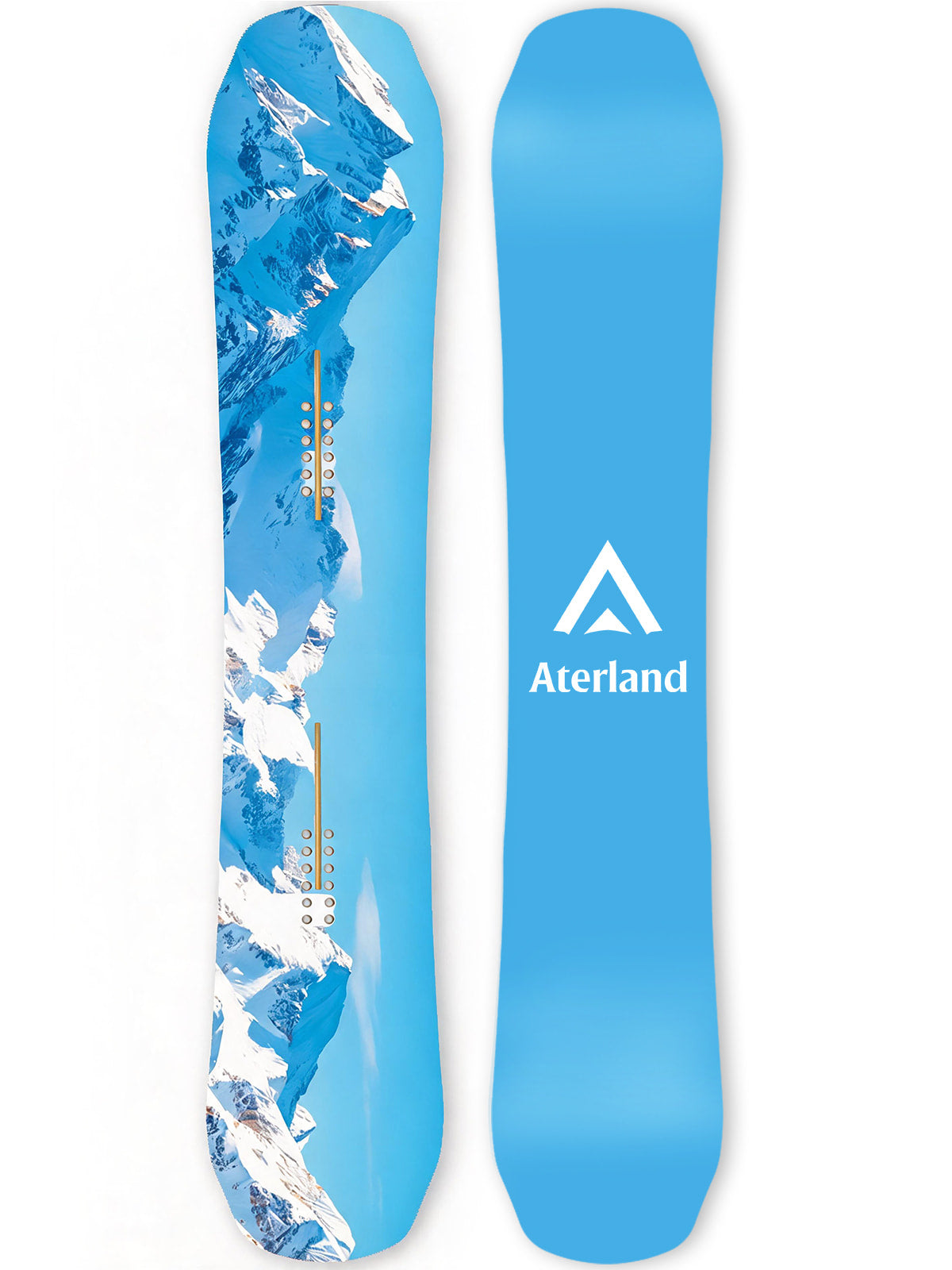 Aterland All Mountain Snowboard – Durable Wood Core & Sintered Base