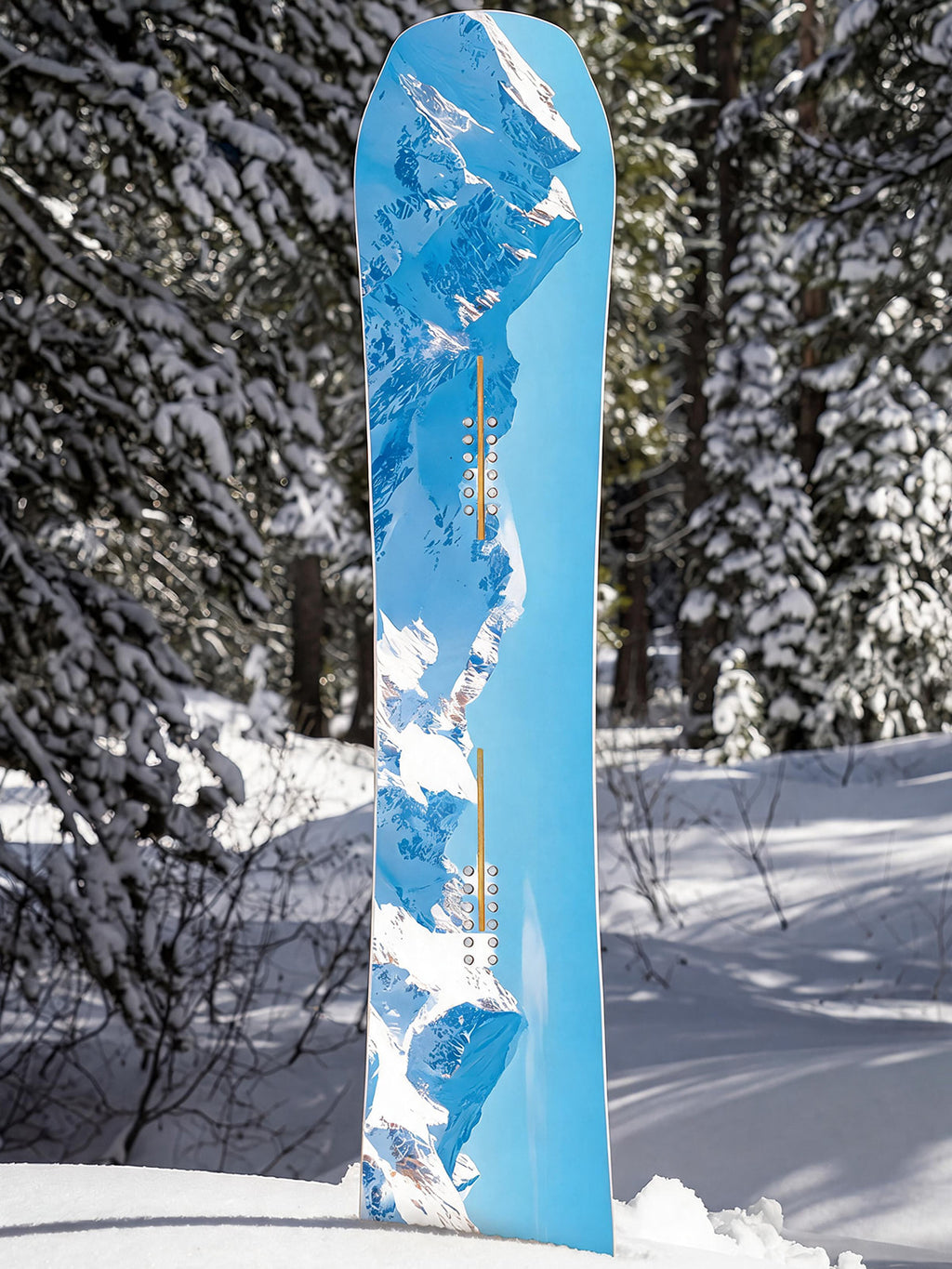 Aterland All Mountain Snowboard – Durable Wood Core & Sintered Base
