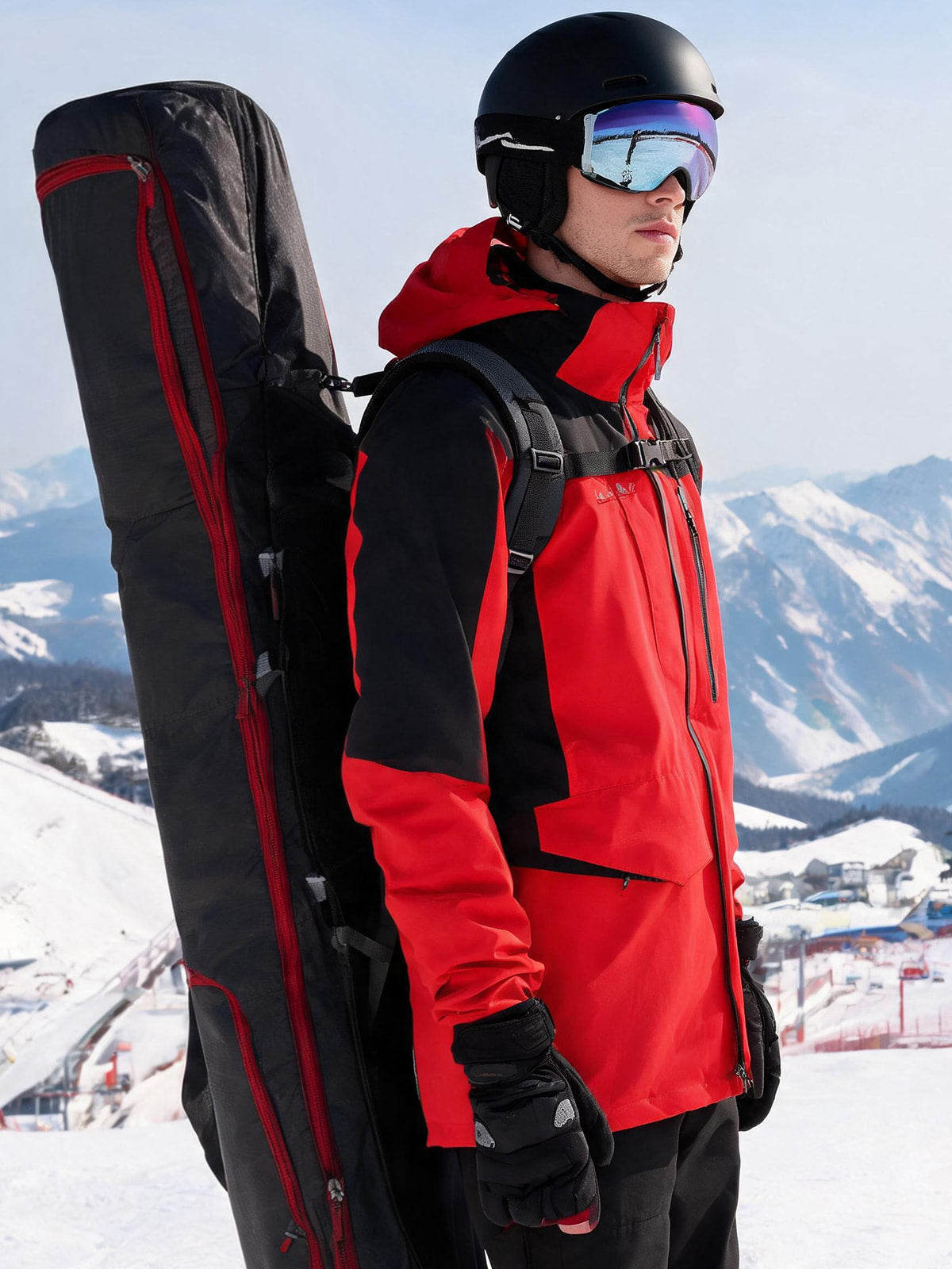Aterland Padded Snowboard Travel Bag – 600D Reinforced Waterproof