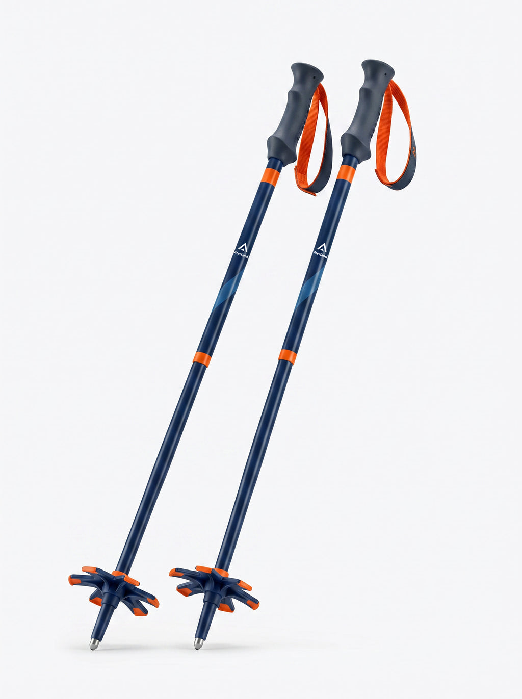 Aterland Aluminum Ski Poles – Lightweight, Durable with Alpine Baskets