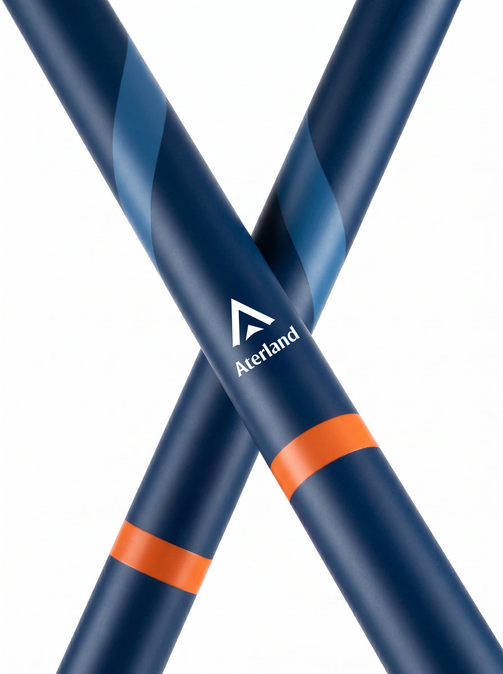 Aterland Aluminum Ski Poles – Lightweight, Durable with Alpine Baskets
